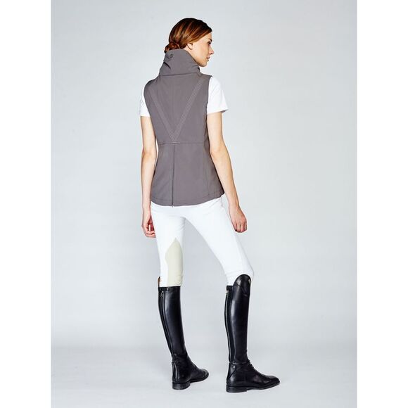 Noel Asmar Leto Equestrian Waterproof Hooded Riding Vest Plum Purple Small - Picture 13 of 16